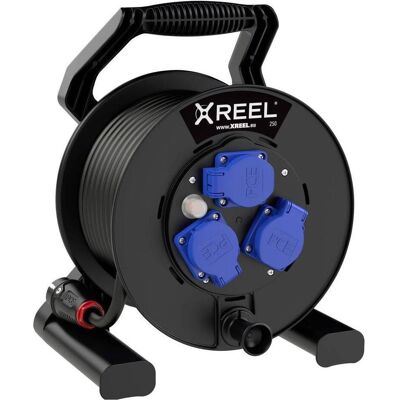 PCE, Enrouleur à câble, Enrouleur de câble, XREEL 250, 25m (25 m, 1.50 mm²² mm) - Publicité PCE, Enrouleur à câble, Enrouleur de câble, XREEL 250, 25m (25 m, 1.50 mm²² mm) - Publicité