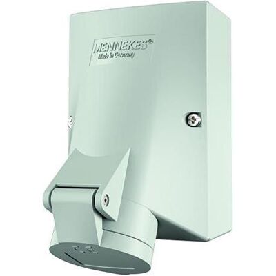 Mennekes, Prise de courant, MEN 598 Prise 32A 3p 12h basse tension - Publicité Mennekes, Prise de courant, MEN 598 Prise 32A 3p 12h basse tension - Publicité