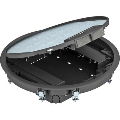 OBO GESR9 55U V 9011 - Insert de dispositif pour montage en canal - Publicité OBO GESR9 55U V 9011 - Insert de dispositif pour montage en canal - Publicité