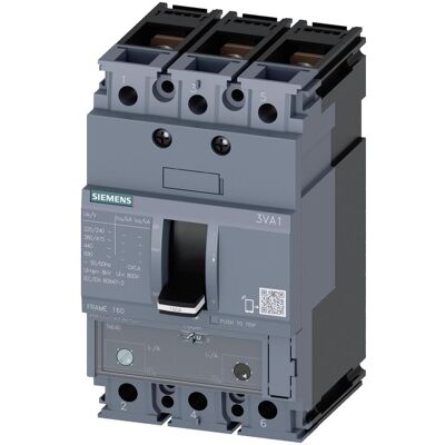 Interrupteur de puissance Siemens 3VA1116-3EF32-0AA0 IEC 160 - Publicité Interrupteur de puissance Siemens 3VA1116-3EF32-0AA0 IEC 160 - Publicité