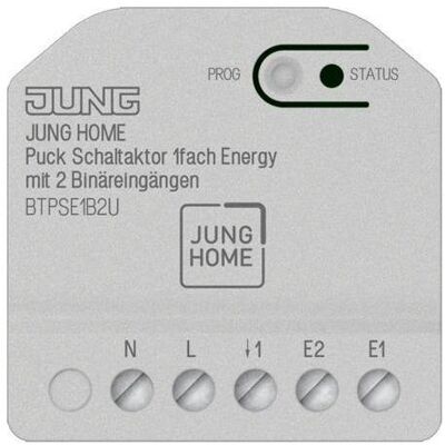 JUNG, Actionneur, BT P SE1 B2 U HOME Puck (Actionneur de commutation) - Publicité JUNG, Actionneur, BT P SE1 B2 U HOME Puck (Actionneur de commutation) - Publicité