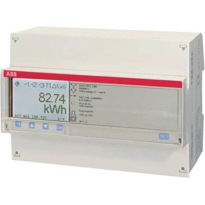 ABB A44 553-100 - Compteur électrique - Compteur triphasé multifonction - Publicité ABB A44 553-100 - Compteur électrique - Compteur triphasé multifonction - Publicité
