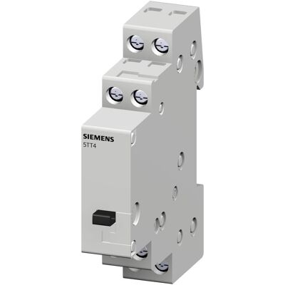 Siemens 5TT4105-0 Interrupteur à distance - 230V, 16A, Montage sur rail DIN - Publicité Siemens 5TT4105-0 Interrupteur à distance - 230V, 16A, Montage sur rail DIN - Publicité