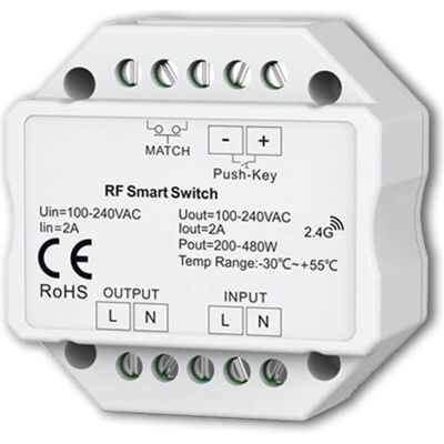 Interrupteur Zigbee Isoled Sys-Pro - 230V - 360 VA - Compatible Smart Home - Publicité Interrupteur Zigbee Isoled Sys-Pro - 230V - 360 VA - Compatible Smart Home - Publicité