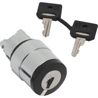 Schneider Electric ZB4BG014 - Interrupteur avec Clé, 3 Positions, Noir - Dispositif de Commutation - Publicité Schneider Electric ZB4BG014 - Interrupteur avec Clé, 3 Positions, Noir - Dispositif de Commutation - Publicité