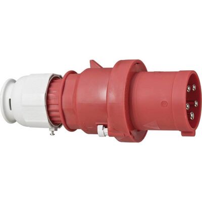 Brennenstuhl, Prise + connecteur, Fiche CEE 400V/63A, 5 pôles (CEE 63/5) - Publicité Brennenstuhl, Prise + connecteur, Fiche CEE 400V/63A, 5 pôles (CEE 63/5) - Publicité