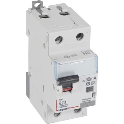 Legrand 411289 Disjoncteur - 20A 2 pôles IP20 - Publicité Legrand 411289 Disjoncteur - 20A 2 pôles IP20 - Publicité