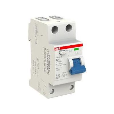 ABB FX202A-40/0,03 Disjoncteur - Type A, 40A, 30mA - Publicité ABB FX202A-40/0,03 Disjoncteur - Type A, 40A, 30mA - Publicité