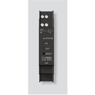 Siedle, Actionneur, A I/O 670-0 Actionneur de commutation IP (Actionneur de commutation) - Publicité Siedle, Actionneur, A I/O 670-0 Actionneur de commutation IP (Actionneur de commutation) - Publicité