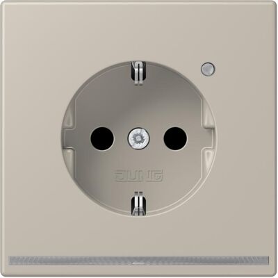 Jung ES 1520-O LNW - Prise électrique en acier inoxydable avec LED - Prise de courant - Publicité Jung ES 1520-O LNW - Prise électrique en acier inoxydable avec LED - Prise de courant - Publicité