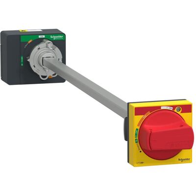 Schneider ComPacT NSXm - Commutateur rotatif prolongé IP54 Rouge/Jaune - Équipement de commutation - Publicité Schneider ComPacT NSXm - Commutateur rotatif prolongé IP54 Rouge/Jaune - Équipement de commutation - Publicité