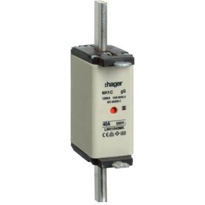 Hager, Fusible, LNH1040MK (40 A) - Publicité Hager, Fusible, LNH1040MK (40 A) - Publicité