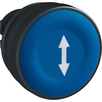 Schneider Electric Elément frontal, rond p. Bouton-poussoir Ř 22 ZB5AA651, Bouton + interrupteur, Noir, Bleu - Publicité Schneider Electric Elément frontal, rond p. Bouton-poussoir Ř 22 ZB5AA651, Bouton + interrupteur, Noir, Bleu - Publicité