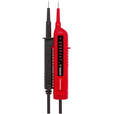Benning, Multimètre, Testeur de tension bipolaire PR (CAT II 600V, CAT III 600V) - Publicité Benning, Multimètre, Testeur de tension bipolaire PR (CAT II 600V, CAT III 600V) - Publicité