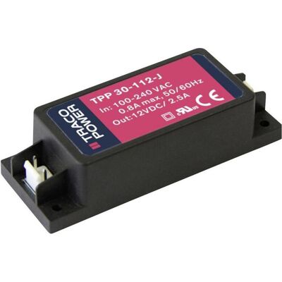 TracoPower, Convertisseur de tension, Module d'alimentation AC/DC, alimentation à découpage fermée, série TPP 30 - Publicité TracoPower, Convertisseur de tension, Module d'alimentation AC/DC, alimentation à découpage fermée, série TPP 30 - Publicité