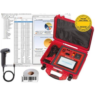 Benning, Multimètre, ST 755+ Ensemble (CAT II 300V, Multimètre portable) - Publicité Benning, Multimètre, ST 755+ Ensemble (CAT II 300V, Multimètre portable) - Publicité