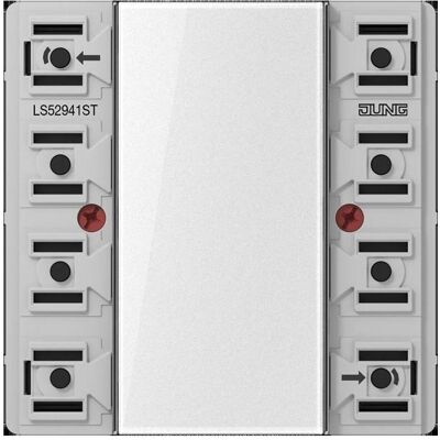JUNG LS 52941 ST - Capteur tactile KNX - 4 canaux - Série F50 - Module d'éclairage - Publicité JUNG LS 52941 ST - Capteur tactile KNX - 4 canaux - Série F50 - Module d'éclairage - Publicité