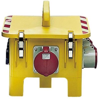 Mennekes, Distributeur de chantier, MEN 70049 DISTRIBUTEURS EverGUM (4x, CEE 16/5, CEE 32/5, CEE 63/5) - Publicité Mennekes, Distributeur de chantier, MEN 70049 DISTRIBUTEURS EverGUM (4x, CEE 16/5, CEE 32/5, CEE 63/5) - Publicité