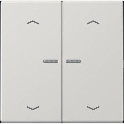 JUNG, Interrupteurs éclairage + volets électriques, BTLS17102PLG HOME Bouton-poussoir double - Publicité JUNG, Interrupteurs éclairage + volets électriques, BTLS17102PLG HOME Bouton-poussoir double - Publicité