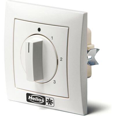 Helios DSEL 3, Bouton + interrupteur, Blanc - Publicité Helios DSEL 3, Bouton + interrupteur, Blanc - Publicité