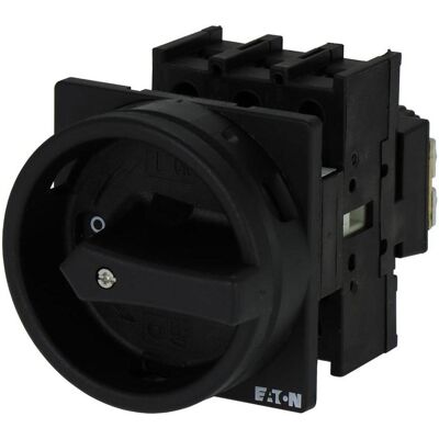 Eaton, Distributeur de courant mobile, P1-40/EA/SVB-SW Commutateur à cames verrouillable 40A 690V 1 x 90° Noir 1p. Publicité Eaton, Distributeur de courant mobile, P1-40/EA/SVB-SW Commutateur à cames verrouillable 40A 690V 1 x 90° Noir 1p. Publicité