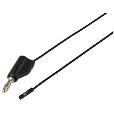 Voltcraft, Ligne de mesure, MSL-315 schwarz Messleitung Stecker 4 mm Buchse 0.64 mm 1 m Schwarz 1 - Publicité Voltcraft, Ligne de mesure, MSL-315 schwarz Messleitung Stecker 4 mm Buchse 0.64 mm 1 m Schwarz 1 - Publicité