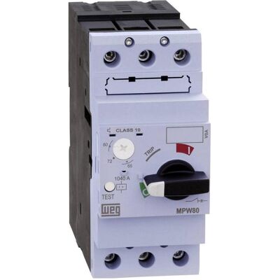 WEG - MPW80i-3-U050 - 50 A - Disjoncteur de protection moteur - Publicité WEG - MPW80i-3-U050 - 50 A - Disjoncteur de protection moteur - Publicité