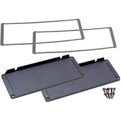 Hammond Plaque d'extrémité Aluminium Noir L x l H 16 194 72 mm 2 pcs., Accessoires électroniques + boîtier, Noir - Publicité Hammond Plaque d'extrémité Aluminium Noir L x l H 16 194 72 mm 2 pcs., Accessoires électroniques + boîtier, Noir - Publicité