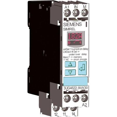 Relais de surveillance Siemens 3UG4622-1AA30 - Courant, 0,1-10A, AC/DC - Publicité Relais de surveillance Siemens 3UG4622-1AA30 - Courant, 0,1-10A, AC/DC - Publicité