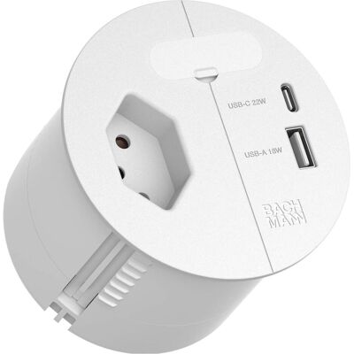 Bachmann, Prise de courant, LOOP IN CHARGE 1xCH T13 1xUSB - Publicité Bachmann, Prise de courant, LOOP IN CHARGE 1xCH T13 1xUSB - Publicité