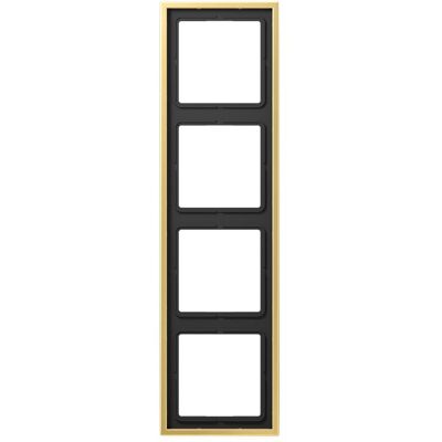 JUNG, Accessoires Gamme d'interrupteurs, Cadre de montage 4f ms mt LS / LS 990 Métal ME2984C - Publicité JUNG, Accessoires Gamme d'interrupteurs, Cadre de montage 4f ms mt LS / LS 990 Métal ME2984C - Publicité