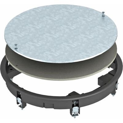 OBO Bettermann ZESR7/10U Panneau d'accès - Rond, 275mm, Noir - Panneau d'accès - Publicité OBO Bettermann ZESR7/10U Panneau d'accès - Rond, 275mm, Noir - Panneau d'accès - Publicité