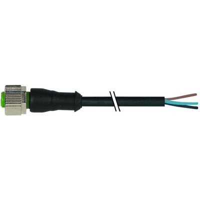 Murr Elektronik Connecteur femelle M12 avec extrémité de câble libre PUR-JB 5x0.34 UL, CSA+robot+remorquage. 5 m, Câble + prise électronique, Noir - Publicité Murr Elektronik Connecteur femelle M12 avec extrémité de câble libre PUR-JB 5x0.34 UL, CSA+robot+remorquage. 5 m, Câble + prise électronique, Noir - Publicité