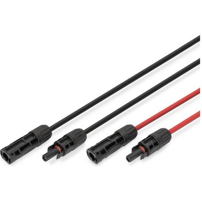 Digitus Accessoires pour groupes électrogènes, Solar Extension cable, 6 sqmm, MC4 connector - Publicité Digitus Accessoires pour groupes électrogènes, Solar Extension cable, 6 sqmm, MC4 connector - Publicité