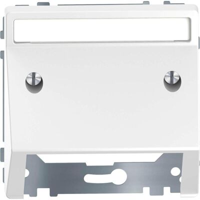 Merten, Accessoires Gamme d'interrupteurs, MEG4540-6035. couleur du produit : blanc, matériau : thermoplastique, type de surface : brillant - Publicité Merten, Accessoires Gamme d'interrupteurs, MEG4540-6035. couleur du produit : blanc, matériau : thermoplastique, type de surface : brillant - Publicité