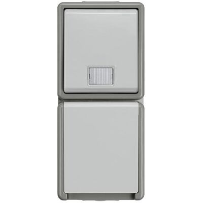 Siemens Interrupteurs éclairage + volets électriques, Combinaison de prises AP DELTAfläche 5TD4821 - Publicité Siemens Interrupteurs éclairage + volets électriques, Combinaison de prises AP DELTAfläche 5TD4821 - Publicité