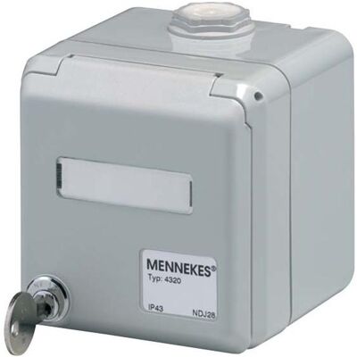 MENNEKES 4360 Boîte de Données RAL7035 Accessoire Réseau - Publicité MENNEKES 4360 Boîte de Données RAL7035 Accessoire Réseau - Publicité