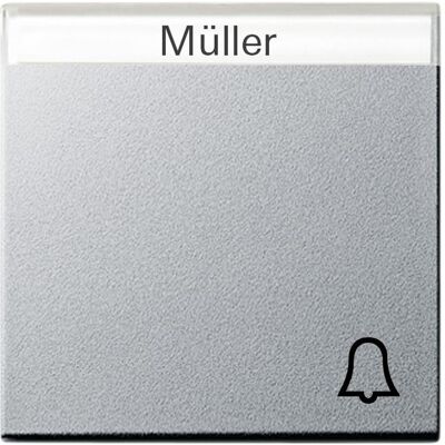 Gira, Accessoires Gamme d'interrupteurs, Bascule Symb. Sonnette + BSF Système 55 F 067326 - Publicité Gira, Accessoires Gamme d'interrupteurs, Bascule Symb. Sonnette + BSF Système 55 F 067326 - Publicité