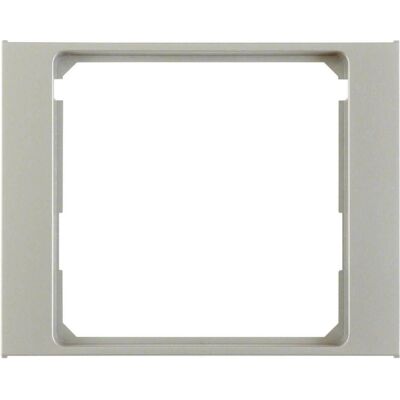 Berker, Accessoires Gamme d'interrupteurs, Anneau intermédiaire K5 acier inoxydable laqué mat 11087004 - Publicité Berker, Accessoires Gamme d'interrupteurs, Anneau intermédiaire K5 acier inoxydable laqué mat 11087004 - Publicité