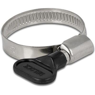 Delock, Raccord de tuyau + connecteur de tuyau, Schlauchschelle (Collier de serrage, 25 mm) - Publicité Delock, Raccord de tuyau + connecteur de tuyau, Schlauchschelle (Collier de serrage, 25 mm) - Publicité