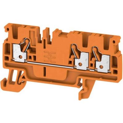 Weidmüller Bornes de passage orange - 5.1mm - Terminal - Publicité Weidmüller Bornes de passage orange - 5.1mm - Terminal - Publicité