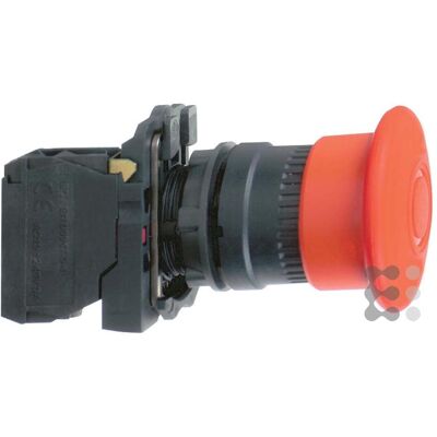 Schneider Electric Bouton d'arrêt d'urgence 40mm train 1NO 1NC, Bouton + interrupteur, Rouge - Publicité Schneider Electric Bouton d'arrêt d'urgence 40mm train 1NO 1NC, Bouton + interrupteur, Rouge - Publicité