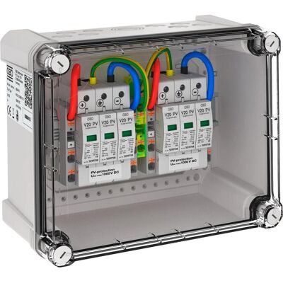 OBO Bettermann 5088415 Boîte de jonction générateur - Type 2 PV Protection - Publicité OBO Bettermann 5088415 Boîte de jonction générateur - Type 2 PV Protection - Publicité