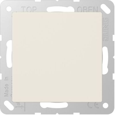Cache-cache Crème blanc Jung A594-0 - Insert Cache/Blind Cover - Publicité Cache-cache Crème blanc Jung A594-0 - Insert Cache/Blind Cover - Publicité
