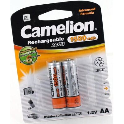 Camelion Batterie originale pour Mignon NH-AA1500BP2 - Batterie - Mignon (AA), Téléphone : accessoires - Publicité Camelion Batterie originale pour Mignon NH-AA1500BP2 - Batterie - Mignon (AA), Téléphone : accessoires - Publicité
