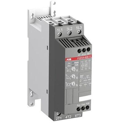 ABB, Commande moteur, PSR25-600-11 - 25A Softstarter 11kW - Publicité ABB, Commande moteur, PSR25-600-11 - 25A Softstarter 11kW - Publicité