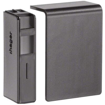 Hager, Accessoires de câblage, SL2005569011 - Graphite - ABS - Polycarbonate (PC) - CE - 40 mm - Publicité Hager, Accessoires de câblage, SL2005569011 - Graphite - ABS - Polycarbonate (PC) - CE - 40 mm - Publicité