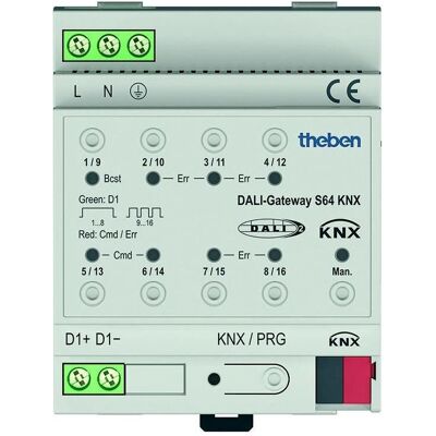 Theben, Minuterie, DALI-Gateway S64 KNX - Publicité Theben, Minuterie, DALI-Gateway S64 KNX - Publicité