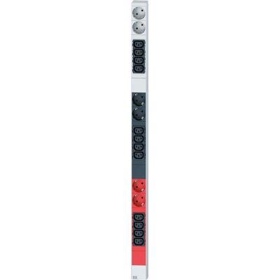 Bachmann IT PDU ALU 0U 12x C13 6x contact de protection 3x 16A CEE rouge, Accessoire ASI - Publicité Bachmann IT PDU ALU 0U 12x C13 6x contact de protection 3x 16A CEE rouge, Accessoire ASI - Publicité