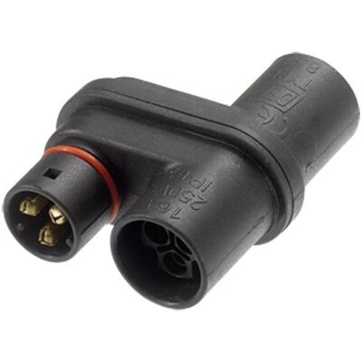 Defa, Accessoires pour groupes électrogènes, Pièce en Y double contact - Publicité Defa, Accessoires pour groupes électrogènes, Pièce en Y double contact - Publicité